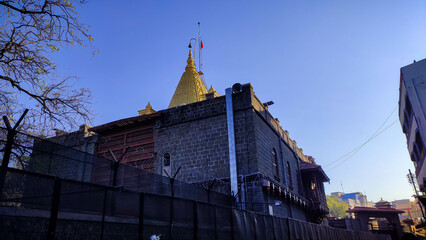 Sai Baba temple at shirdi in maharashtra in india.