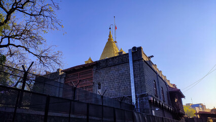 Sai Baba temple at shirdi in maharashtra in india.