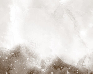 Abstract splashed watercolor background. Design for your cover, date, postcard, banner, logo.