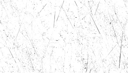 Grainy abstract texture on a white background. Design element. Grunge black and white background. Distress overlay texture for your design. Vector illustration