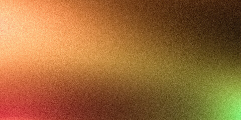 Fototapeta premium Texture grain noise, red green gradient pattern, vignetting, spotlight Background for product decoration