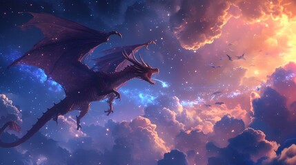  dragon and its rider