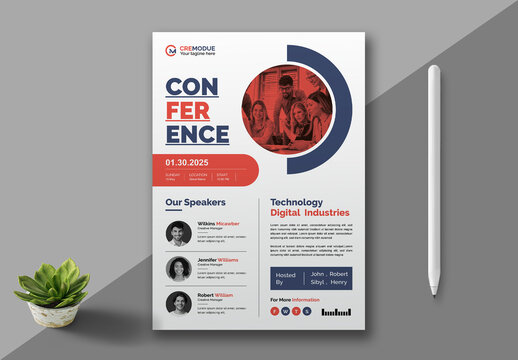 Conference Flyer Layout