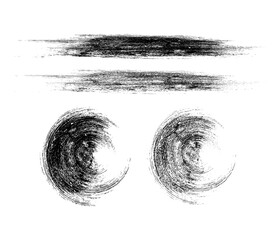 black and white stroke set of scribble Brush, set of splashes round circle, set of strokes splash, set of watercolor brush strokes, black and white paint stroke brush on white background, brush b