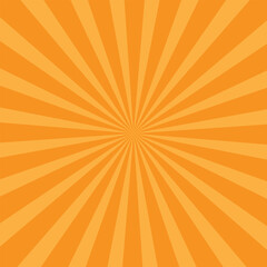 Obraz premium yellow sunburst background manga panel 