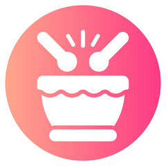drum gradient icon