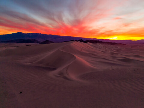 Desert Sunset Sand Dunes © Collin Magargee