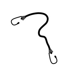 Elastis Rope With Hook 