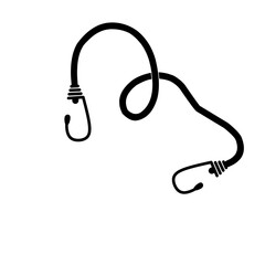 Elastis Rope With Hook 
