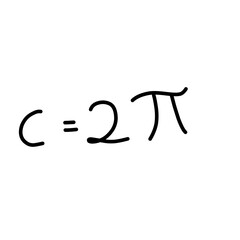 Hand Drawn Mathematical Formula 