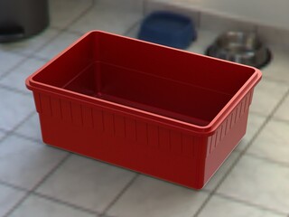 Stackable Storage Box Capacity 1 Liter 3D print model
