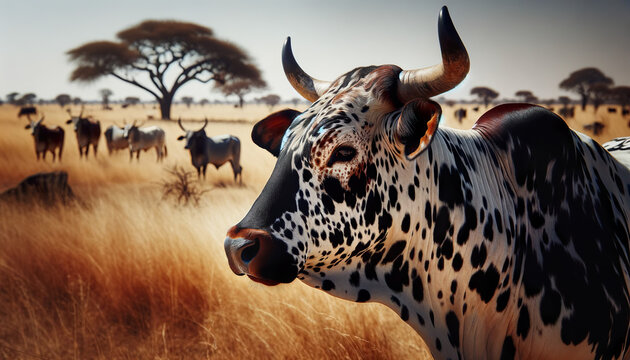 The Nguni is a cattle breed indigenous to Southern Africa.This indigenous breed offers outstanding beef production under harsh African conditions