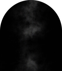 Spiritual Dark Black Foil Texture Geometry Illustration