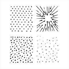 set of splashes brush