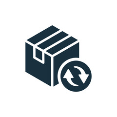 Box icon on white background.