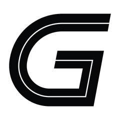 letter G logo vector