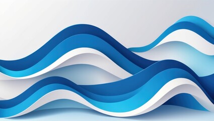 wavy blue background illustration. Suitable for use for banners, posters, flyers and social media content