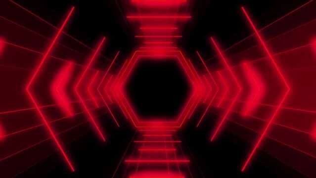 abstract red background DJ concert VJ loop animation 