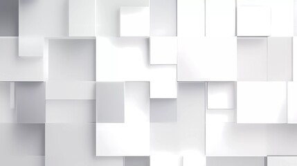 Abstract white and gray background, Geometric pattern. generative ai
