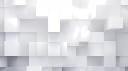 Abstract white and gray background, Geometric pattern. generative ai