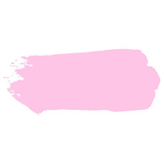 soft pink ink paint brush stroke for valentine