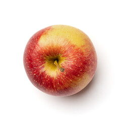 Fresh apple on white