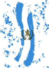 Bandera nacional de Guatemala 