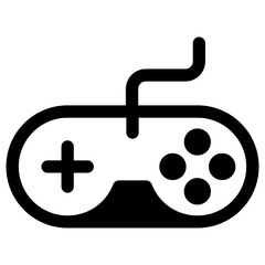 Video game console icons. Gaming controller concept on white background. 