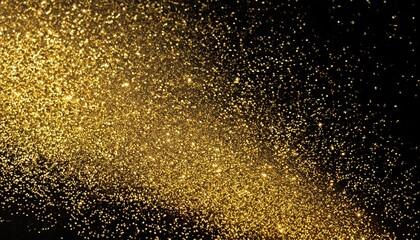 Fototapeta na wymiar Fancy gold glitter sparkle background