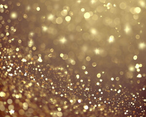 Fancy gold glitter sparkle background