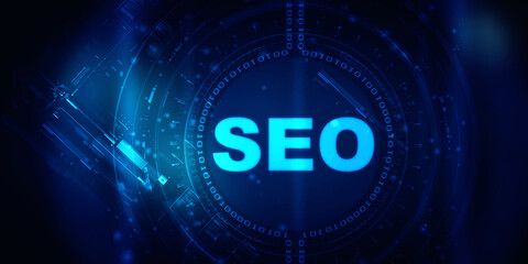 seo concept 2d rendering illustration
