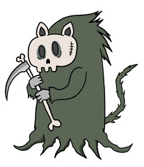 Grim Cat Reaper 