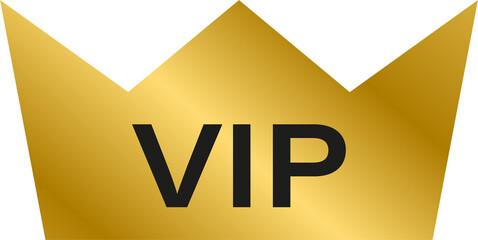 VIP icon for graphic design, logo, website, social media, mobile app, UI