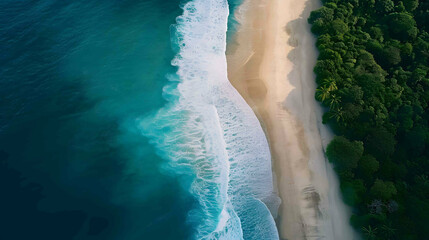 beach, sand, island, blue, nature, water, sea, aerial view, coastline, travel destination, outdoors, vacation, summer, travel, emerald green, awe, horizontal, seascape, transparent, wave, lagoon, beau