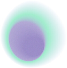 Circle Colorful Gradient Glow Grainy Illustration
