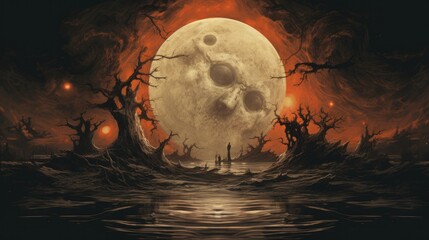 Full Moon illustration