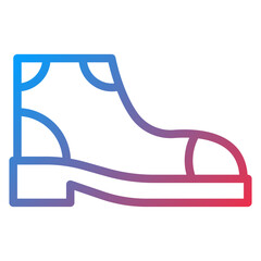 Hiker Boots Icon Style