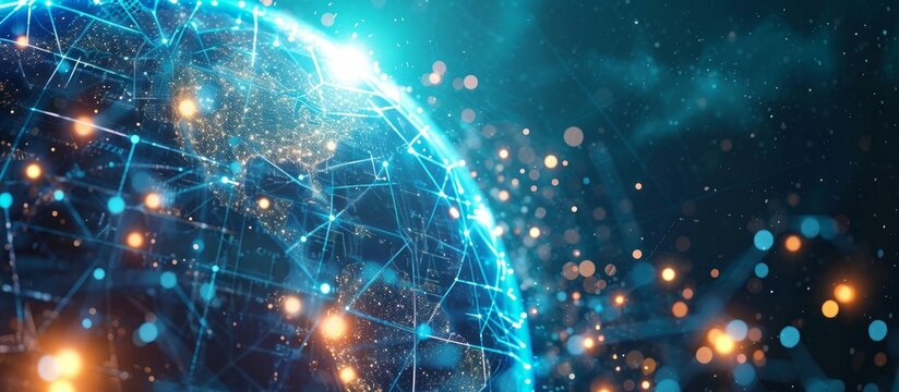 Demonstrating metaverse and Global Internet connection for business and digital marketing with Digital Link Technology and Big Data.