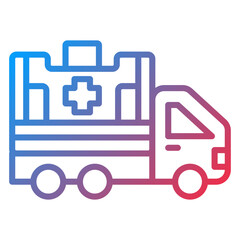 Ambulance Icon Style
