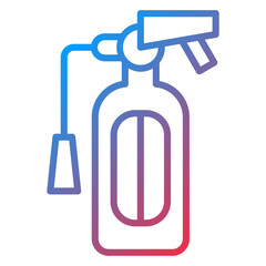 Fire Extinguisher Icon Style