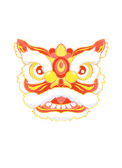 Chinese Lion Dance for any chinese newyear, china festival or any decoration needs.