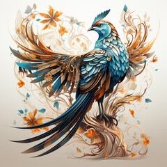 Fototapeta premium Mythological animal full body vector design