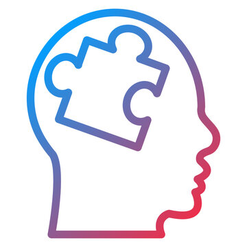 Mental Disorder Icon Style