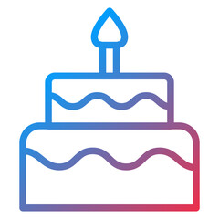 Cake Icon Style