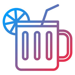 Drinking Icon Style