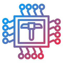 CPU Mining Icon Style
