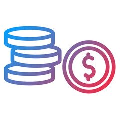 Coin Icon Style