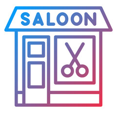 Beauty Salon Icon Style