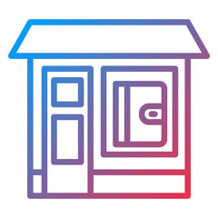 Book Shop Icon Style