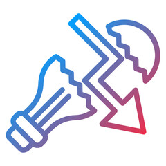 Business Fail Icon Style